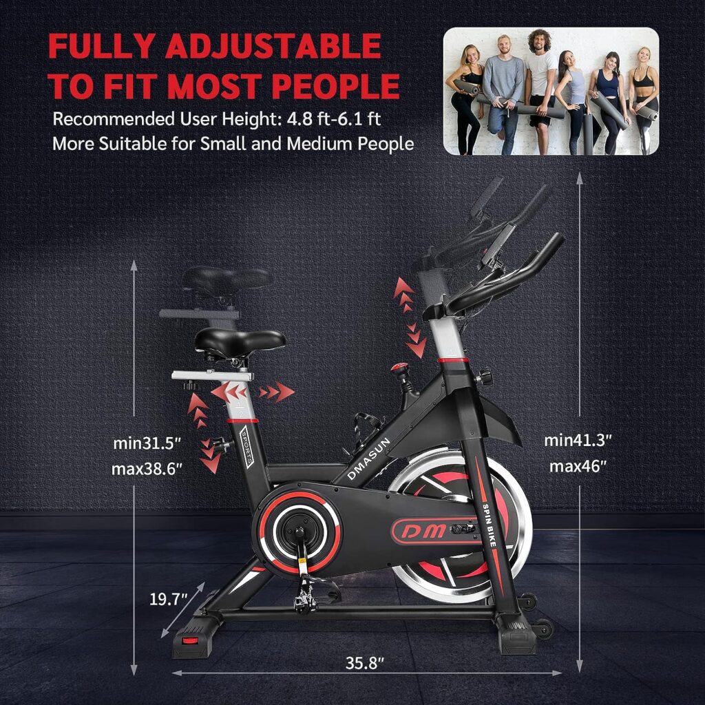 DMASUN Exercise Bike Review GymDwelling