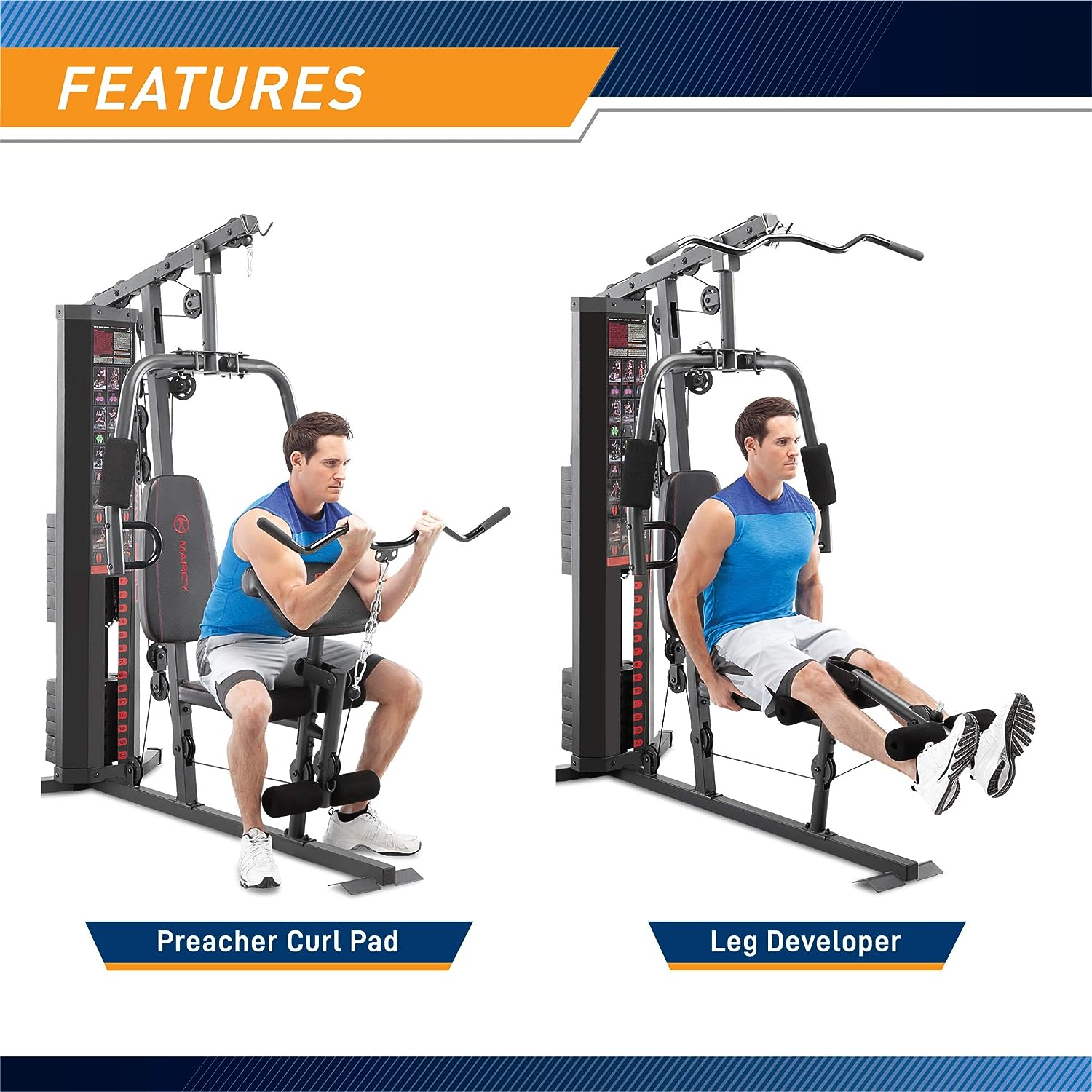 marcy 150 lb multifunctional home gym station review