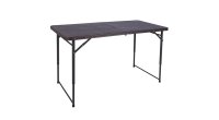 Red Camp Fold-in-Half Table