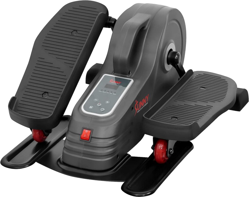 Sunny Health  Fitness SitFit Electric Motorized Under Desk Elliptical Cardio Exerciser – SF-E3959