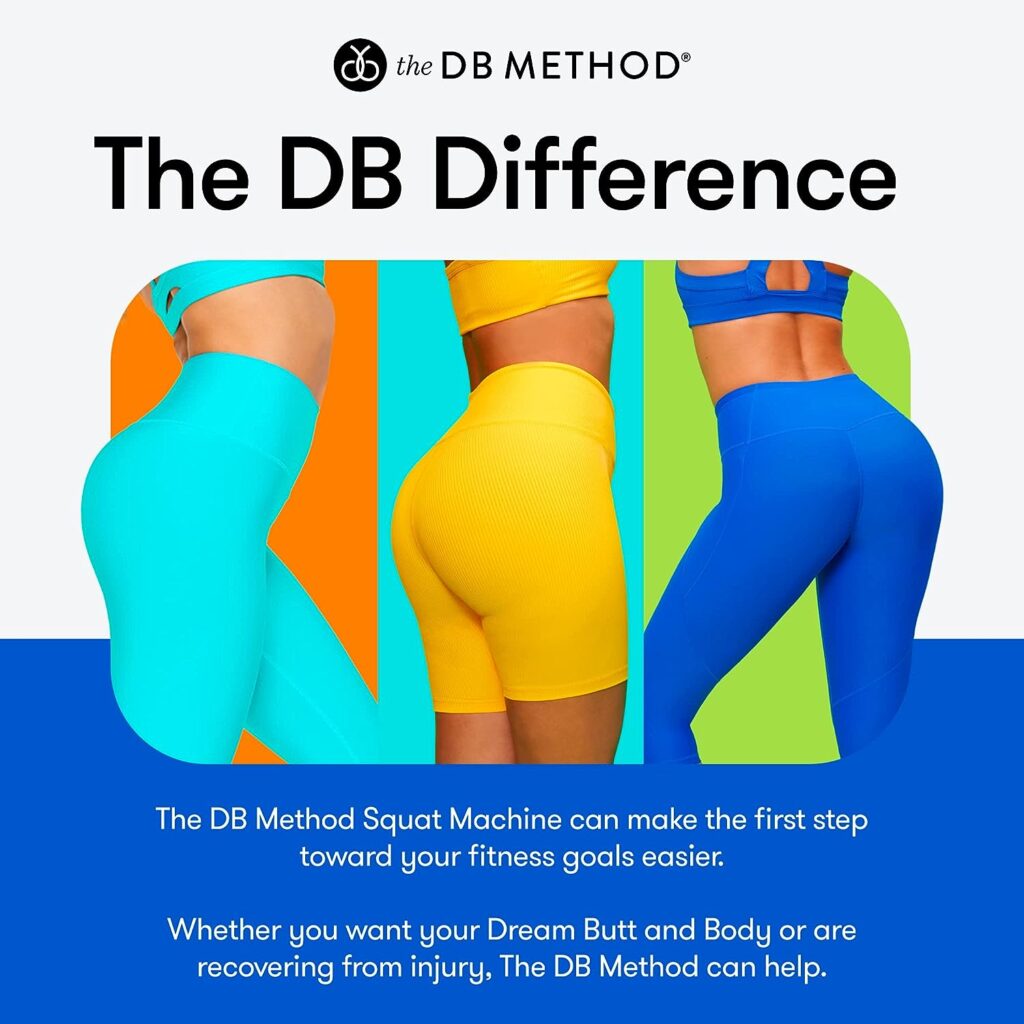 The DB Method Squat Machine - Low-Impact Workouts, Total-Body Results