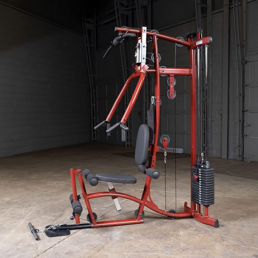 Body-Solid EXM1/2 Home Gym - Multi Station with 210 lbs. Weight Stack