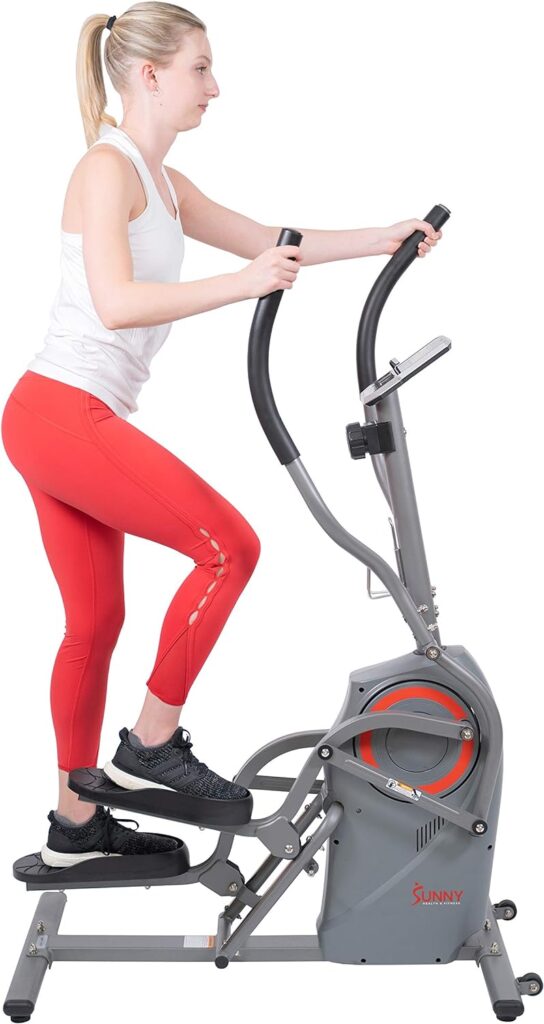 Sunny Health  Fitness Performance Cardio Climber - SF-E3911, Grey