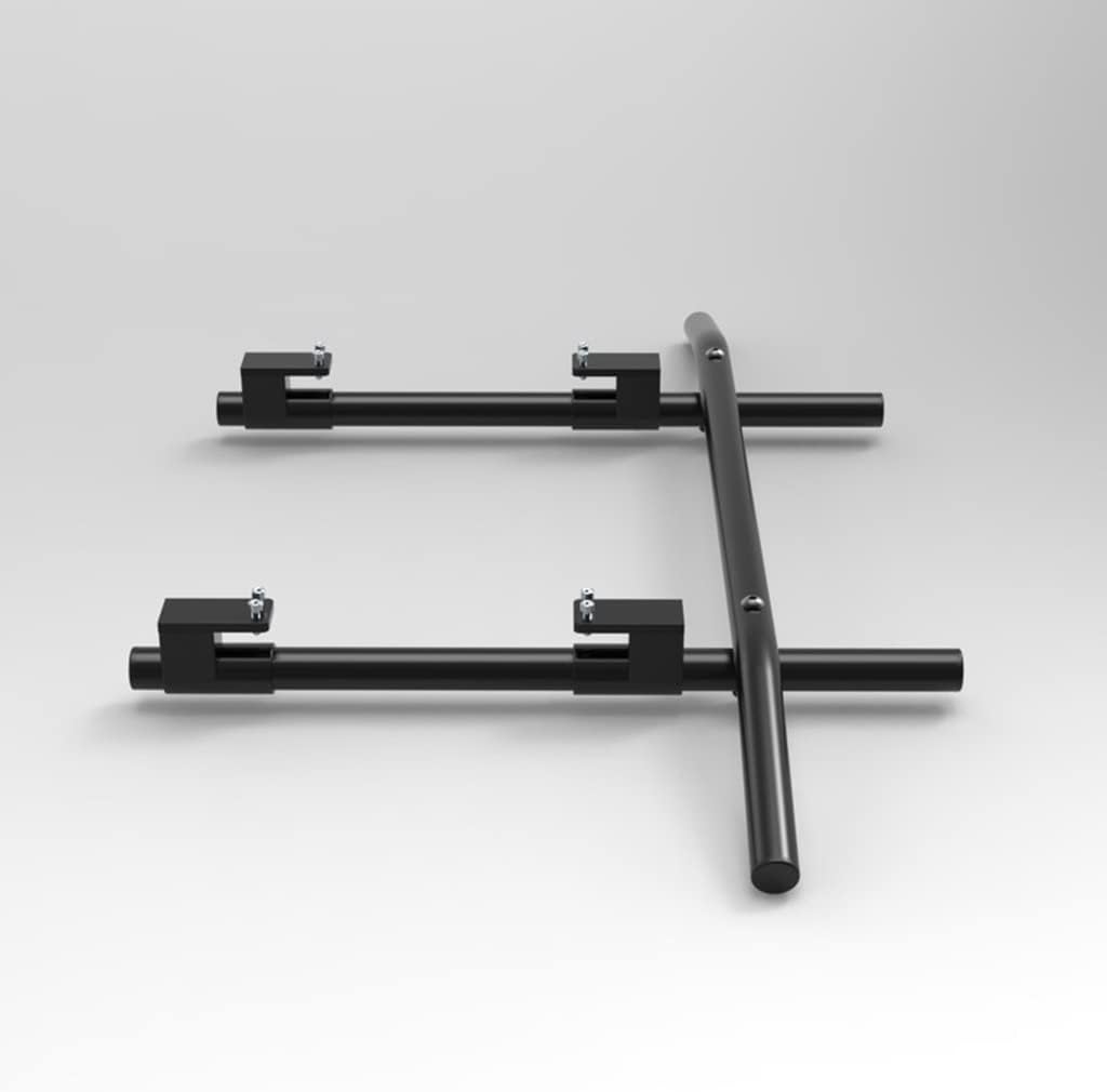 Wall-Mounted Pull-Up Bar, Horizontal Bar Installed On The Cross Beam, Training Equipment, Upper Body Workout Bar, For Indoor Home Gym Exercises Accessories ( Color : Black , Size : 39.3x23.6in )