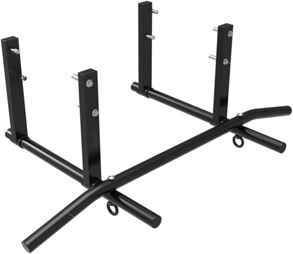 Wall- Mounted Pull- Up Bar, Upper Body Workout Bar, Training Equipment, Horizontal Bar Installed On The Cross Beam, for Indoor Home Gym Exercises Accessories (Color : Black, Size : 39.3x23.6in)
